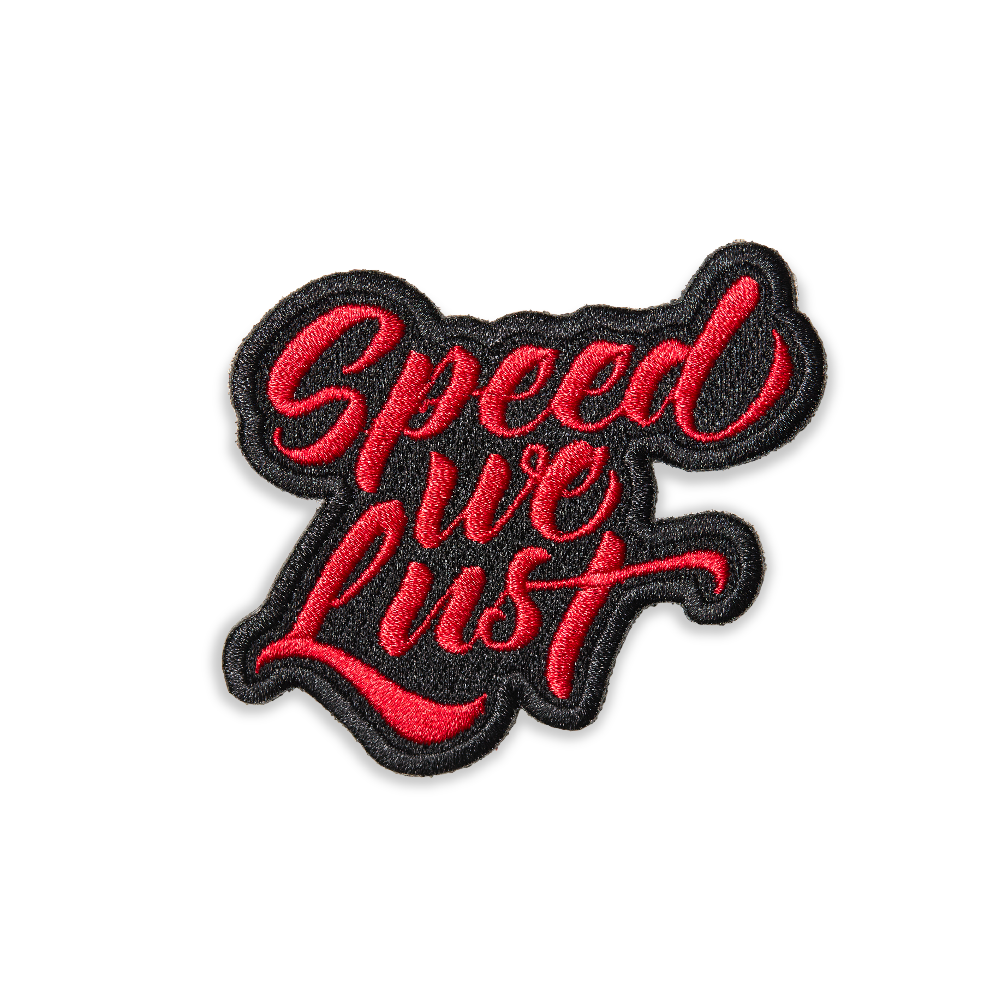 script iron-on patches